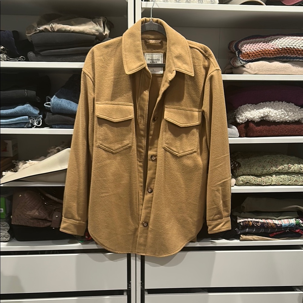 Abercrombie & Fitch Tan Jacket